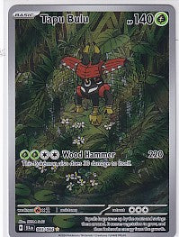 Tapu Bulu Illustration Rare - Shrouded Fable 065/064 Pokemon Card