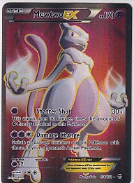 *LP* Mewtwo EX Ultra Rare - BREAKthrough 158/162 Pokemon Card