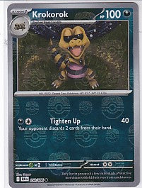 Krokorok MasterBall Pattern - Black Bolt 058/086 Pokemon Card