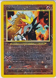 *DMG* Entei Reverse Holo - WoTC Promo 34/53 Pokemon Card