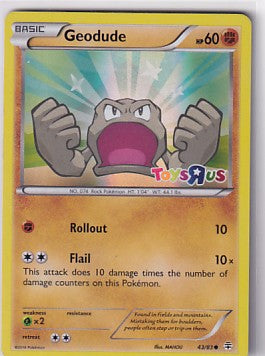 *LP* Geodude 43/83 Toys R Us Promo Pokemon XY Generations