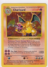 Charizard (HP) Base Set (Shadowless) Holo Rare 4