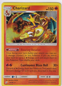 Charizard 14/181 Costco Exclusive Cosmos Holo Pokemon Sun & Moon Team Up