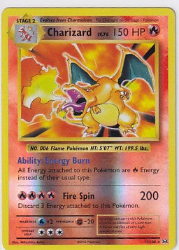 *LP* Charizard 11/108 Reverse Holo Pokemon XY Evolutions