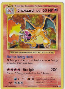 *LP* Charizard 11/108 Holo Pokemon XY Evolutions