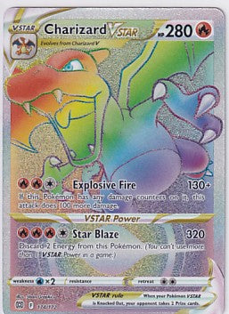 Charizard VSTAR 174/172 Pokemon Sword & Shield Brilliant Stars