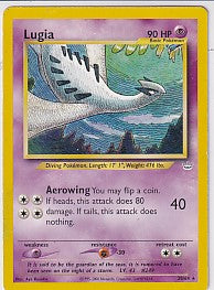 *HP* Lugia Unlimited Rare - Neo Revelation 20/64 Pokemon Card