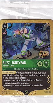 Buzz Lightyear Providing Cover SEALED - Lorcana Promo 5/PD1 Lorcana Card
