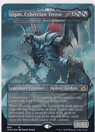 Gigan, Cyberclaw Terror R 384 Foil Ikoria: Lair of Behemoths Magic the Gathering Card