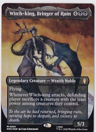Witch-King, Bringer of Ruin M 0021 Foil The Hobbit Collectors Magic the Gathering Card