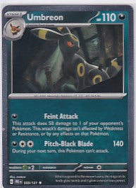 Umbreon 059/131 Costco Cosmos Holo Exclusive Pokemon Scarlet & Violet Prismatic Evolutions