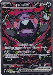 Morpeko ex 117/084 Pokemon Mega Evolution Pitch Black