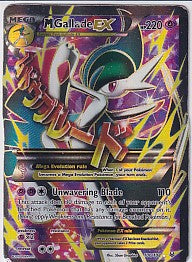 *DMG* M Gallade EX Full Art Ultra Rare - Roaring Skies 100/108 Pokemon Card
