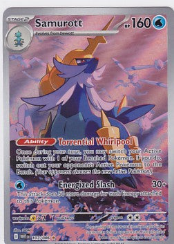 Samurott 107/086 Pokemon Scarlet & Violet White Flare