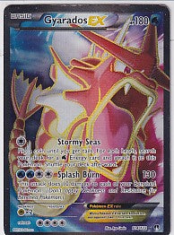 *DMG* Gyarados EX Full Art Ultra Rare - BREAKpoint 114/122 Pokemon Card