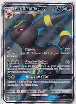Umbreon GX 142/149 Pokemon Sun & Moon Base Set