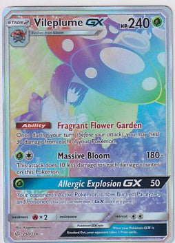 Vileplume GX 250/236 Pokemon Sun & Moon Cosmic Eclipse
