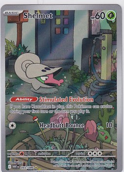 Shelmet 093/086 Pokemon Scarlet & Violet White Flare
