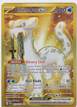Chien-Pao ex 274/193 Pokemon Scarlet & Violet Paldea Evolved