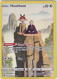 Hoothoot Ultra Rare Trainer Gallery - Astral Radiance TG12 Pokemon Card
