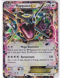 *DMG* Rayquaza EX Shiny Promo - XY Promo XY69 Pokemon Card