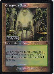 Overgrown Tomb Retro Frame 353/500 - Ravnica Remastered 407 Magic the Gathering Card