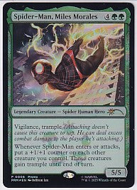Spider-Man Miles Morales Promo Foil - Spider-Man P 08 Magic the Gathering Card