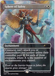 Sphere of Safety Rainbow Foil - Secret Lair Drop Series R 2316 Magic the Gathering Card