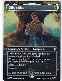 Bilbo's Ring - The Hobbit Eternal Legal M 41 Magic the Gathering Card