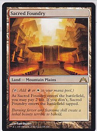 Sacred Foundry - Gatecrash R 245 Magic the Gathering Card