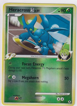 *LP* Heracross E4 24/111 Pokemon Platinum Rising Rivals