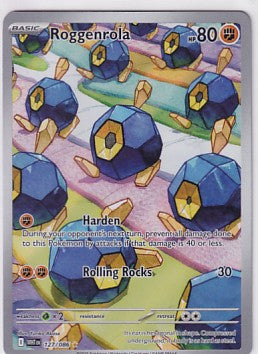 Roggenrola 127/086 Pokemon Scarlet & Violet White Flare