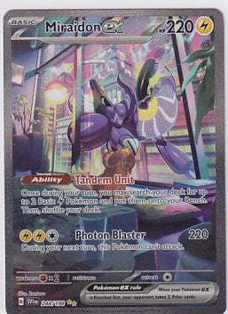 Miraidon ex 244/198 Pokemon Scarlet & Violet Base Set