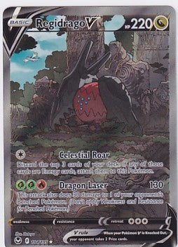 Regidrago V 184/195 Pokemon Sword & Shield Silver Tempest