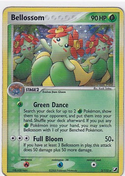 *DMG* Bellossom 3/115 Pokemon EX Unseen Forces