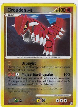 *MP* Groudon 29/149 Pokemon Diamond & Pearl Legends Awakened