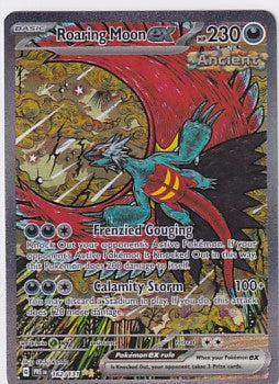 Roaring Moon ex 162/131 Pokemon Scarlet & Violet Prismatic Evolutions