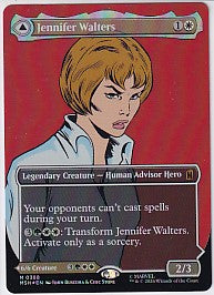 Jennifer Walters Borderless Foil - Marvel Super Heroes M 388 Magic the Gathering Card