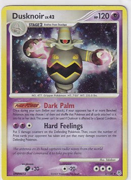 *MP* Dusknoir 2/130 Pokemon Diamond & Pearl Base Set