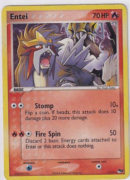 *HP* Entei 1/17 Pokemon POP Series 2