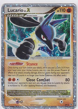 *DMG* Lucario Lv.X DP12 Pokemon Diamond & Pearl Promo