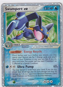 *DMG* Swampert ex 98/100 Pokemon EX Crystal Guardians