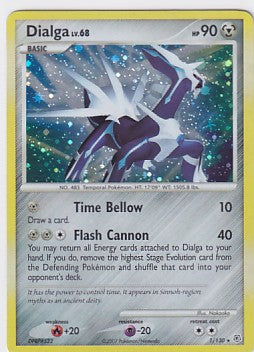 *LP* Dialga 1/130 Pokemon Diamond & Pearl Base Set