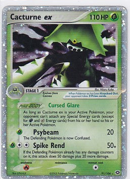 *DMG* Cacturne ex 91/106 Pokemon EX Emerald