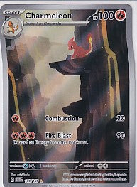 Charmeleon Illustration Rare - 151 169/165 Pokemon Card