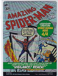Peter Parker Borderless Foil - Marvel Super Heroes M 323 Magic the Gathering Card