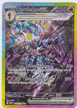 Ceruledge ex 147/131 Pokemon Scarlet & Violet Prismatic Evolutions