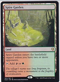 Spire Garden - Legends Battle for Baldur's Gate R 361 Magic the Gathering Card