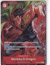 Monkey.D.Dragon Parallel Foil - OP07-015 500 Years in the Future One Piece Card