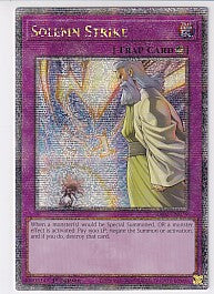 Solemn Strike Quarter Century Secret Rare - 25th Anniversary Rarity Collection II RA02-EN079 Yu-Gi-Oh! Card